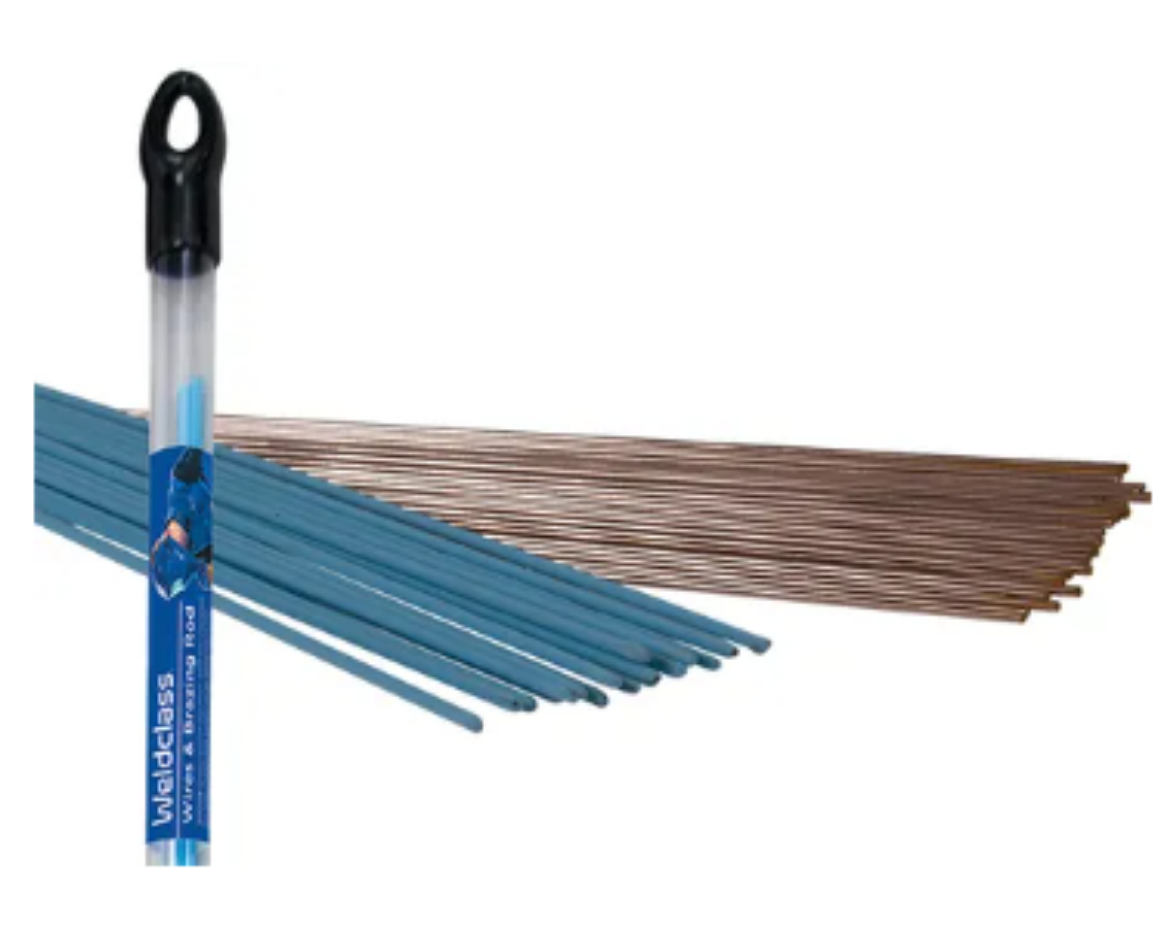 Picture of Brazing Rods, Silver 45% Bare, 1.6mm, Pkt.2