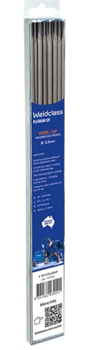 Picture of Electrodes, General Purpose 12V, 2.6mm, Handy Pack, Pkt.14