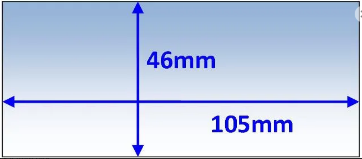 Picture of Lens, Inner 105x46mm, suit Cigweld Weldskill (ref 454309), Pkt.5