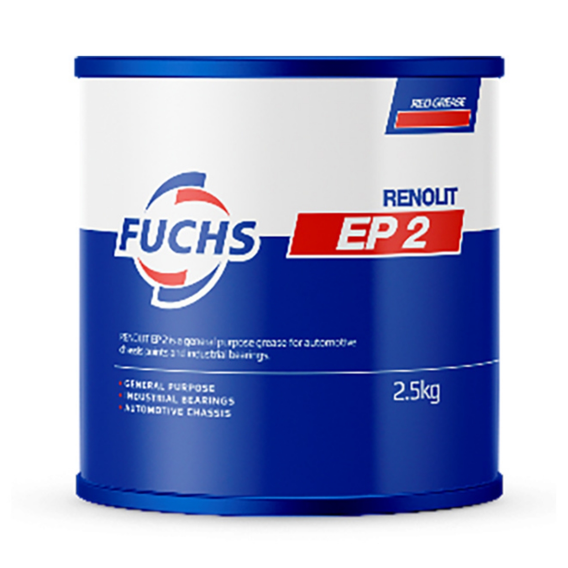 Picture of Grease, Fuchs, RENOLIT EP 2 AU, Lithium, 2.5kg (Amber)