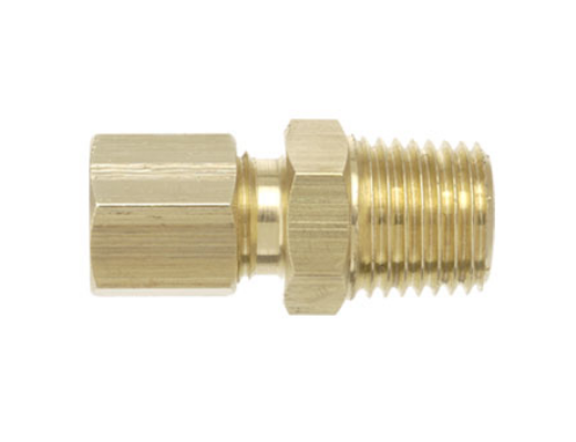 Picture of Male Connector, Std Comp, 1/4" x 1/4" BSP