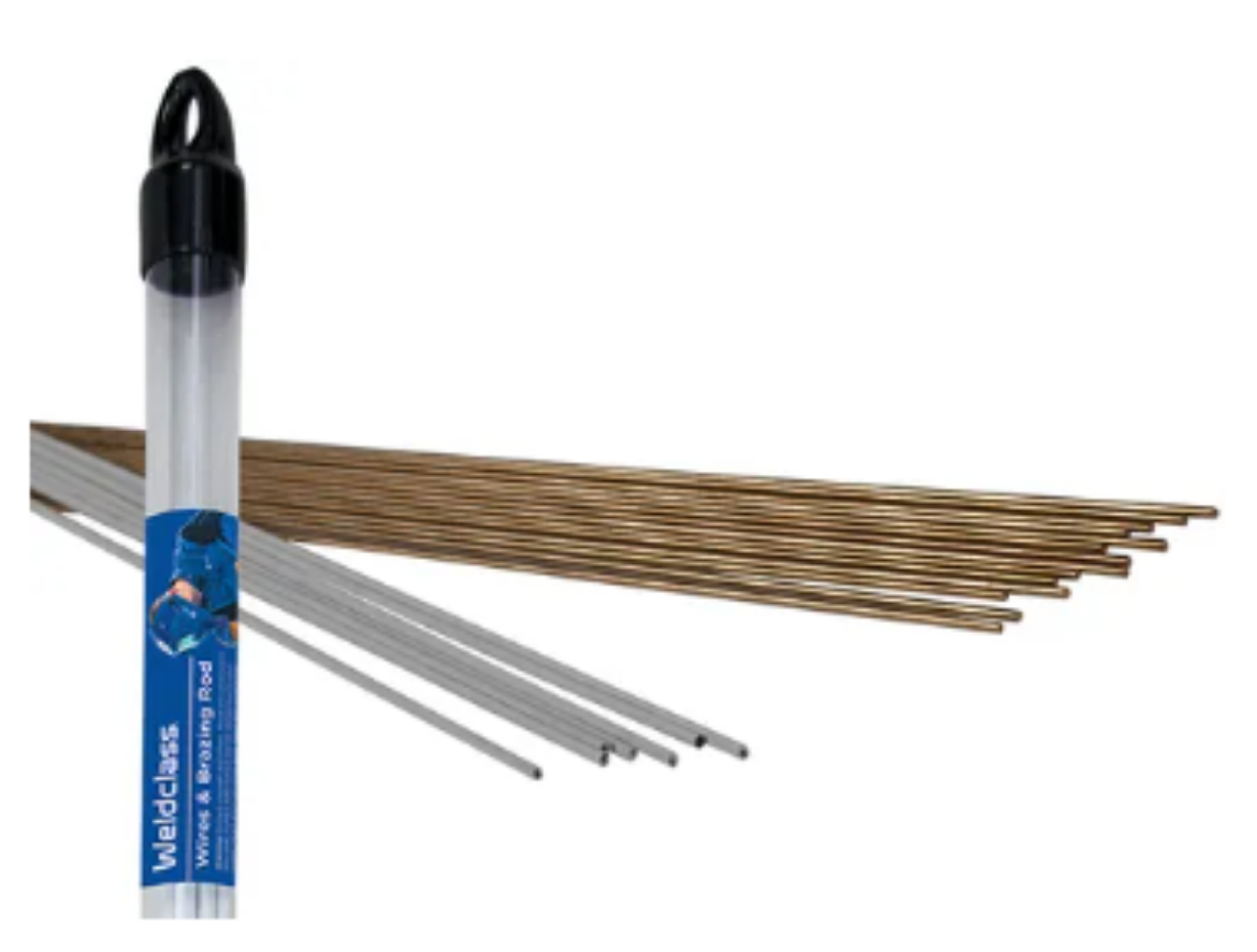 Picture of Brazing Rods, Managnese Bronze, Flux Coated, 2.4mm, Pkt.10