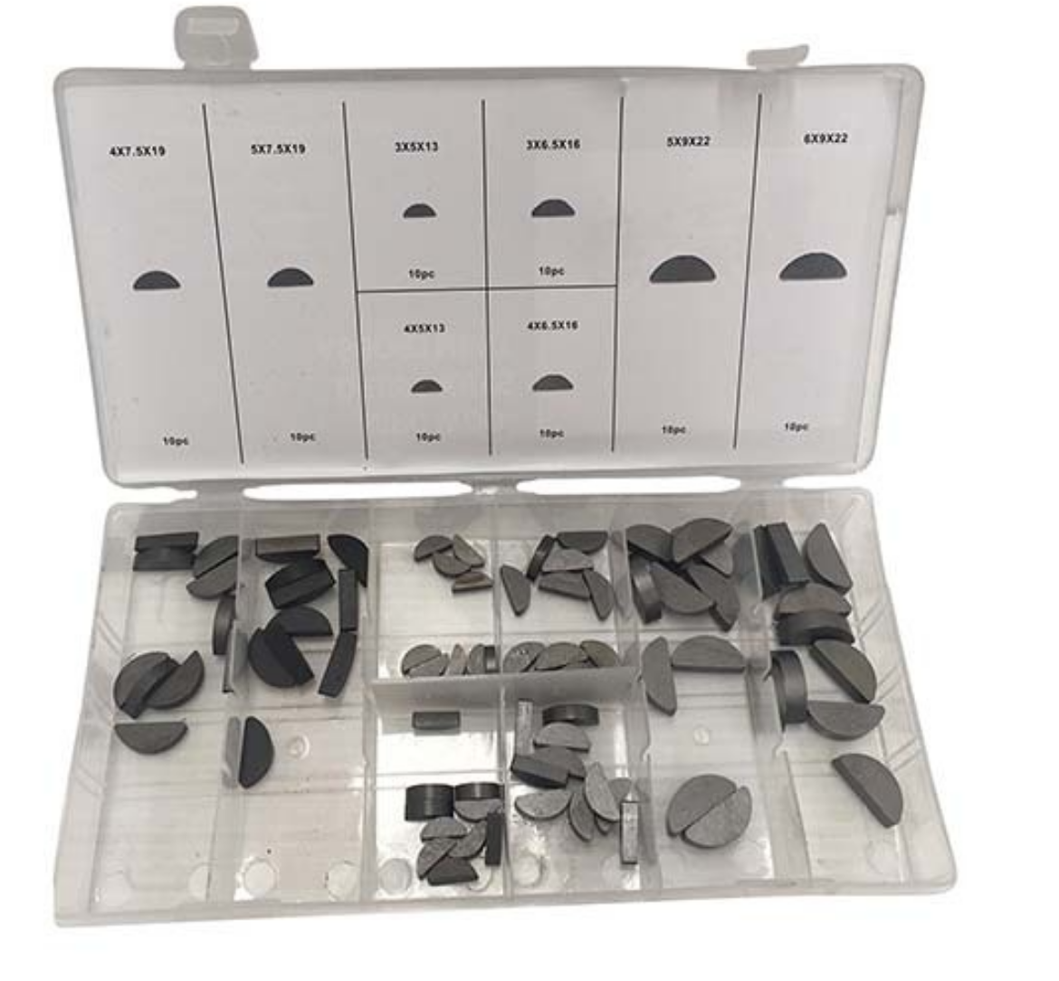 Picture of Grab Kit, Work Shop Buddy 80pc Woodruff Key Metric - (3x5x13 - 6x9x22)