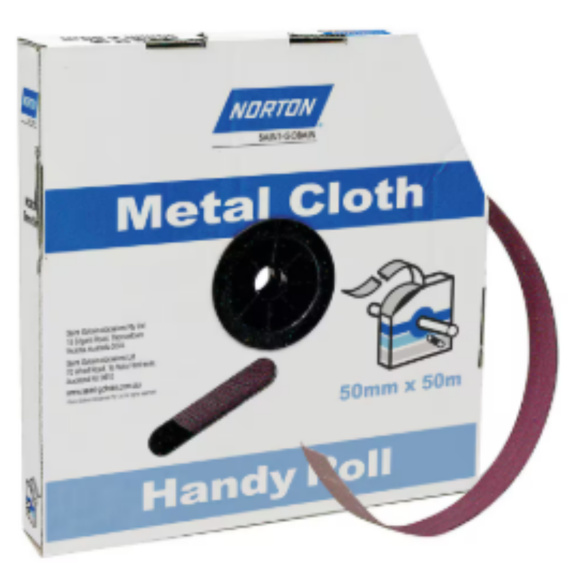 Picture of EMERY TAPE 50mm x 50m K283 P100 METALITE CLOTH HANDY ROLLS