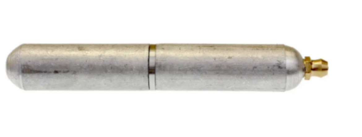 Picture of Bullet Hinge, Aluminium, 80mm long, Stainless Pin & Washer, Grease Nipple