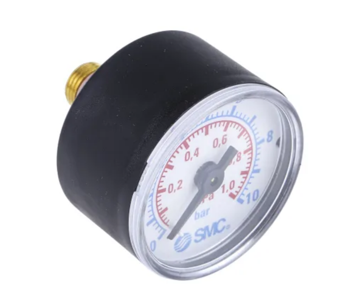 Picture of Gauge, 40mm, 1/4" Rear Entry, 0-1000kpa