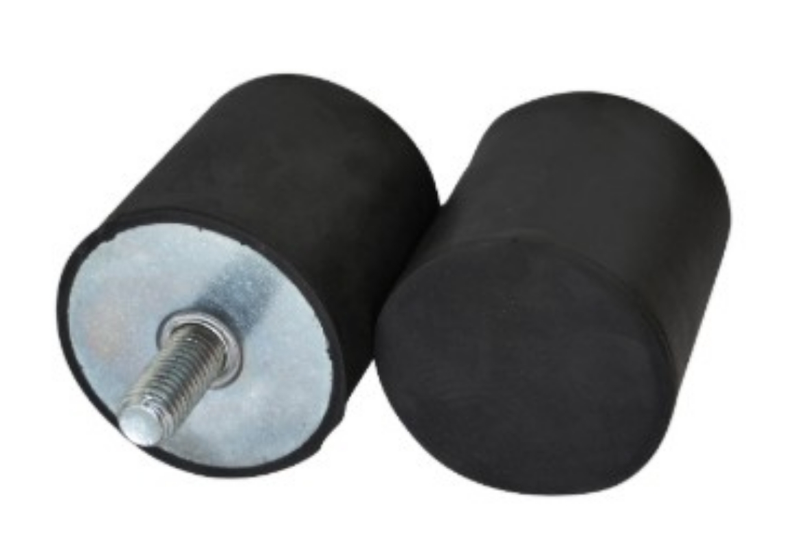 Picture of Cylindrical Rubber Mount 40mm x 30mm Male-Buffer 55 Shore (M8x1.25Px23L)