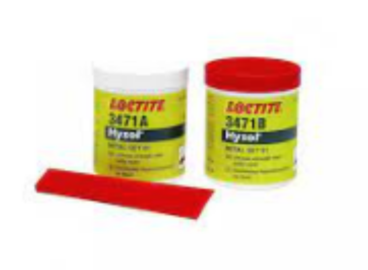 Picture of Loctite 3471 Fixmaster Steel Putty - 2-Part - 454g Tubs (391g/63g), (Similar to Devcon Plastic Steel)