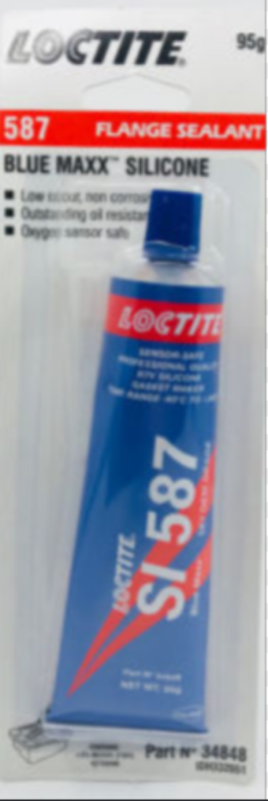 Picture of Loctite 587 Silicone, Gasket/Sealant - Blue Maxx - 95g Tube