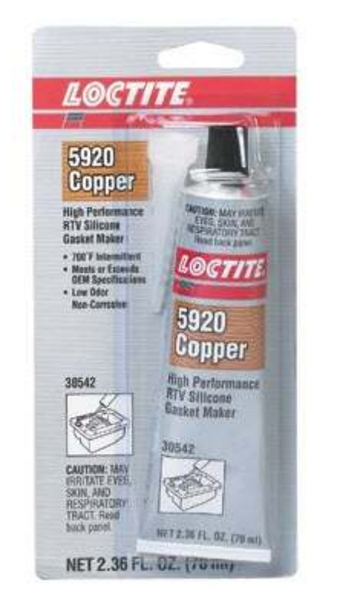 Picture of Loctite 5920 Silicone, Gasket/Sealant - Copper Maxx - 85g Tube