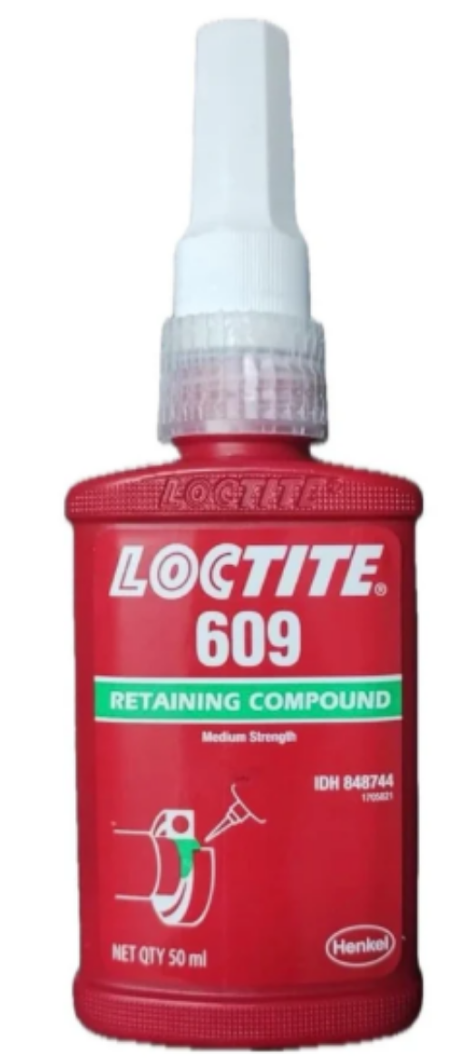 Picture of Loctite 609 Retaining Compound - Medium/High Strength - 50ml Bottle