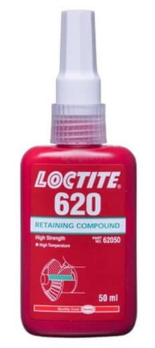Picture of Loctite 620 Retaining Compound - High Strength - High Temp - 50ml Bottle