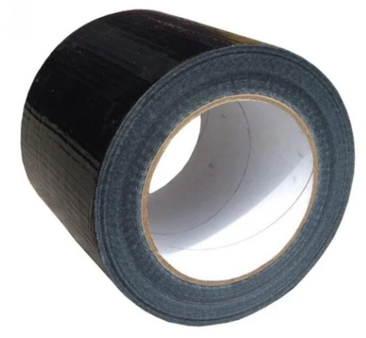 Picture of Tape, Cloth, 100mm x 25mtr, Black
