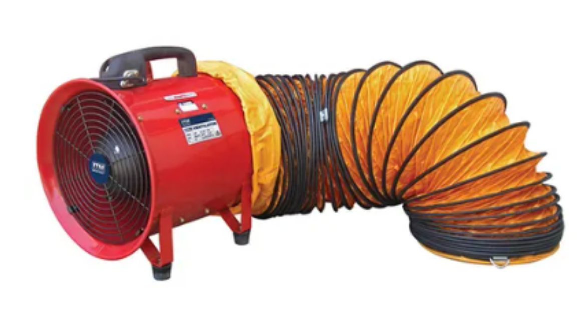Picture of ITM 300MM PORTABLE VENTILATOR SET, Ventilator Set Includes Ventilator & 5mtr Ducting.