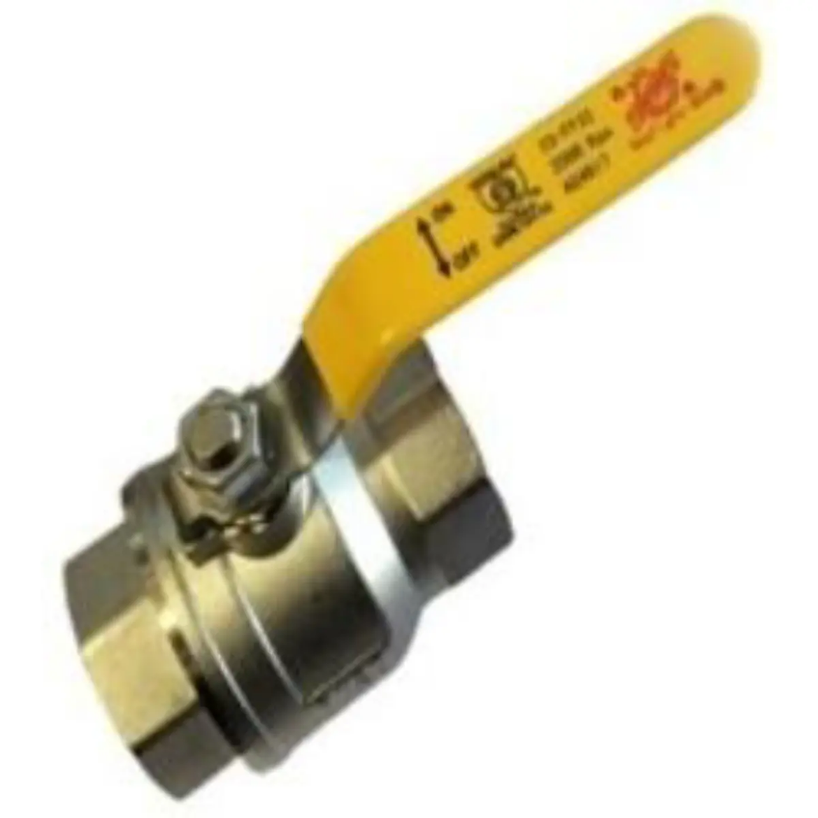 Picture of Ball Valve, Brass GP with S/S Lever, F/F, 1" BSP