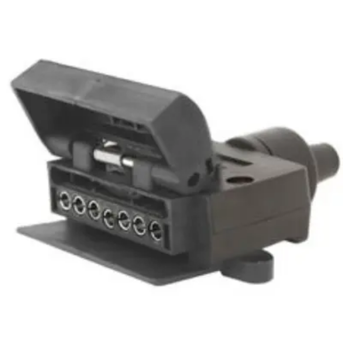 Picture of Trailer Socket 7 Pin Flat Plastic Body, Britax