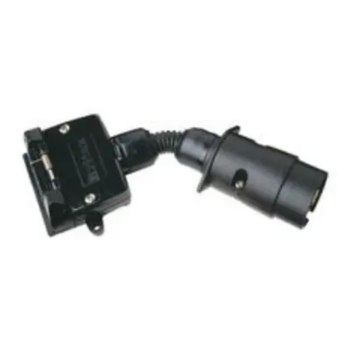 Picture of Trailer Adaptor, 7 Pin Large Round Plug to 7 Pin Flat Socket, Britax