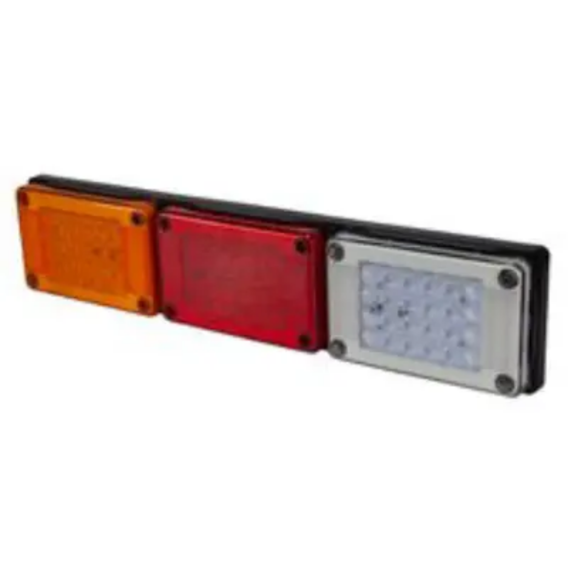 Picture of LED Rear Combination Lamp 10-30V Stop/Tail/Ind/Rev Jumbo Triple Surface Mount 604x132mm, Roadvision