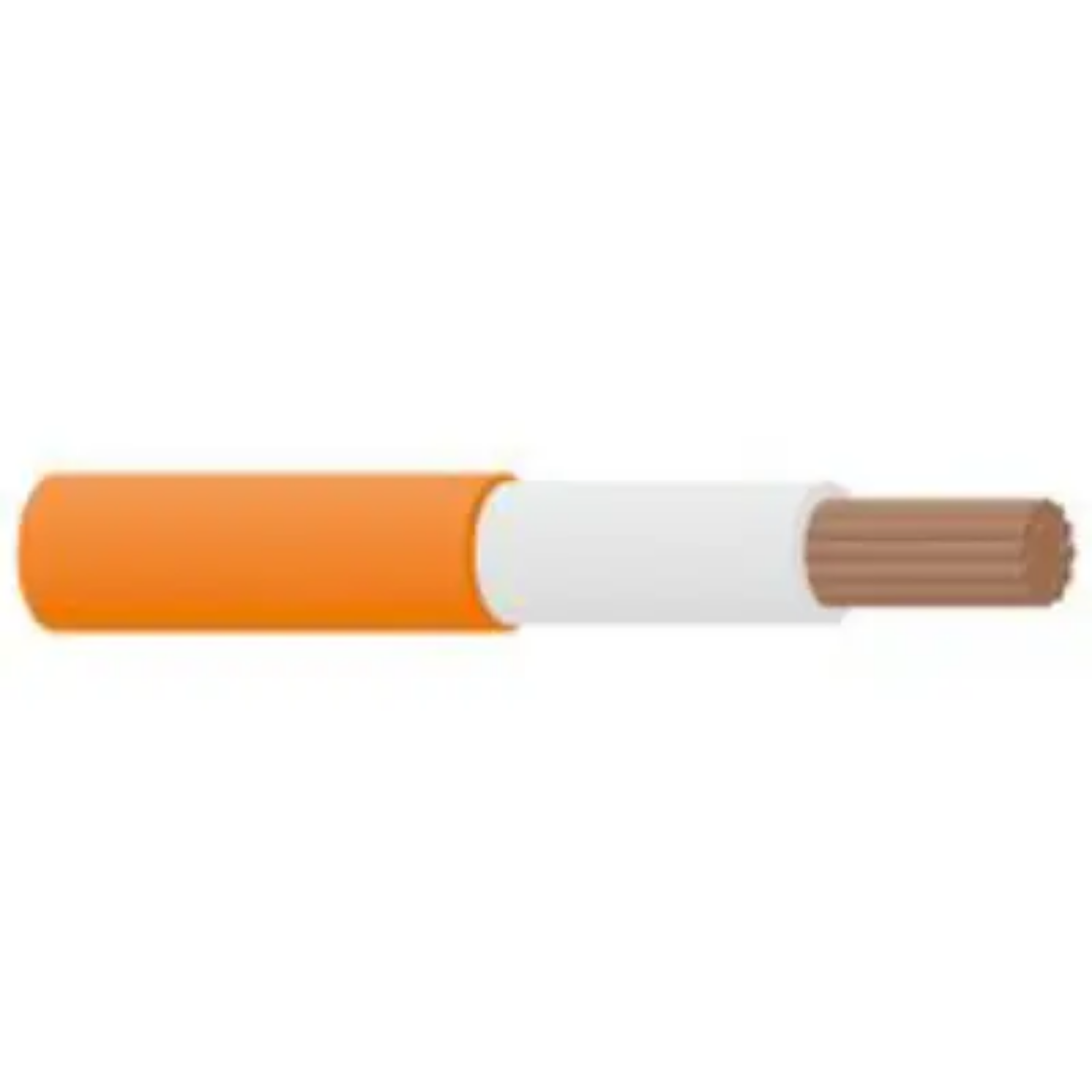 Picture of 50MM2 ORANGE WELDING CABLE, Nominal OD 14.9mm