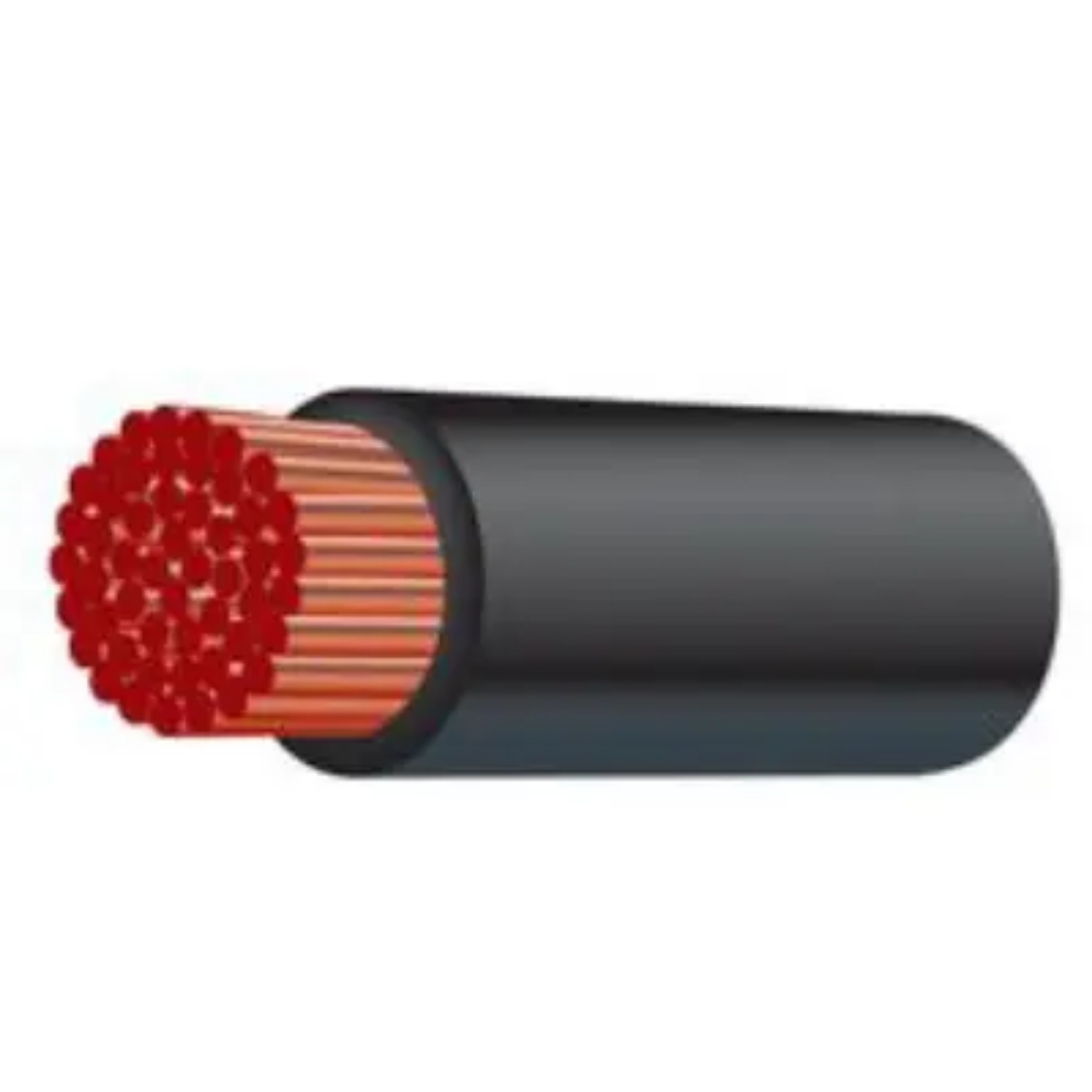 Picture of Battery Cable, 0 B&S Black, Nominal OD 12.7mm (suit QCU50 Lugs)
