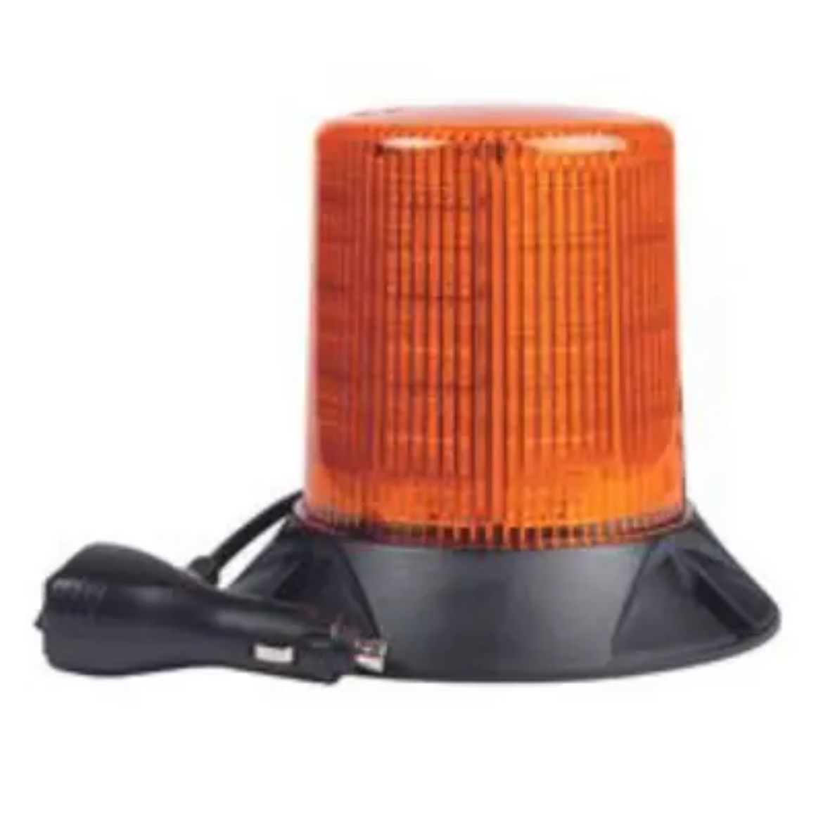 Picture of LED Beacon Revolver 10-30V Amber Magnetic Mount 28W 5 Functions SAE Class 1