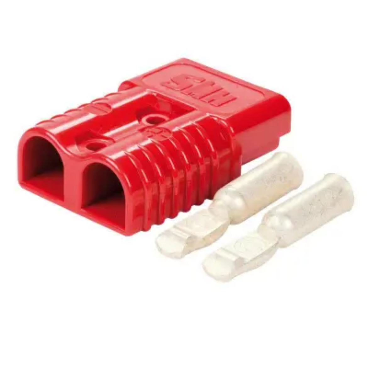 Picture of Anderson Plug 175A Red 1/0 AWG Contacts Genuine Anderson Power Products
