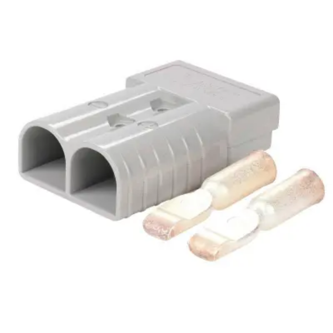 Picture of Anderson Plug 350A Grey 2/0 AWG Contacts Genuine Anderson Power Products