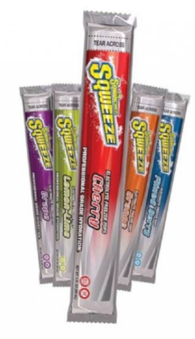 Picture of Sqwincher Sqweeze Pops Regular (Mixed Flavour Ice Blocks), Pkt.10