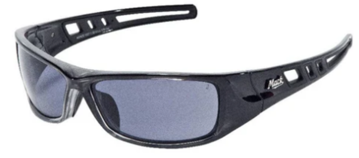 Picture of Mack B-Double Smoke Safety Glasses, Polarised smoke, Brown tint, Anti-scratch