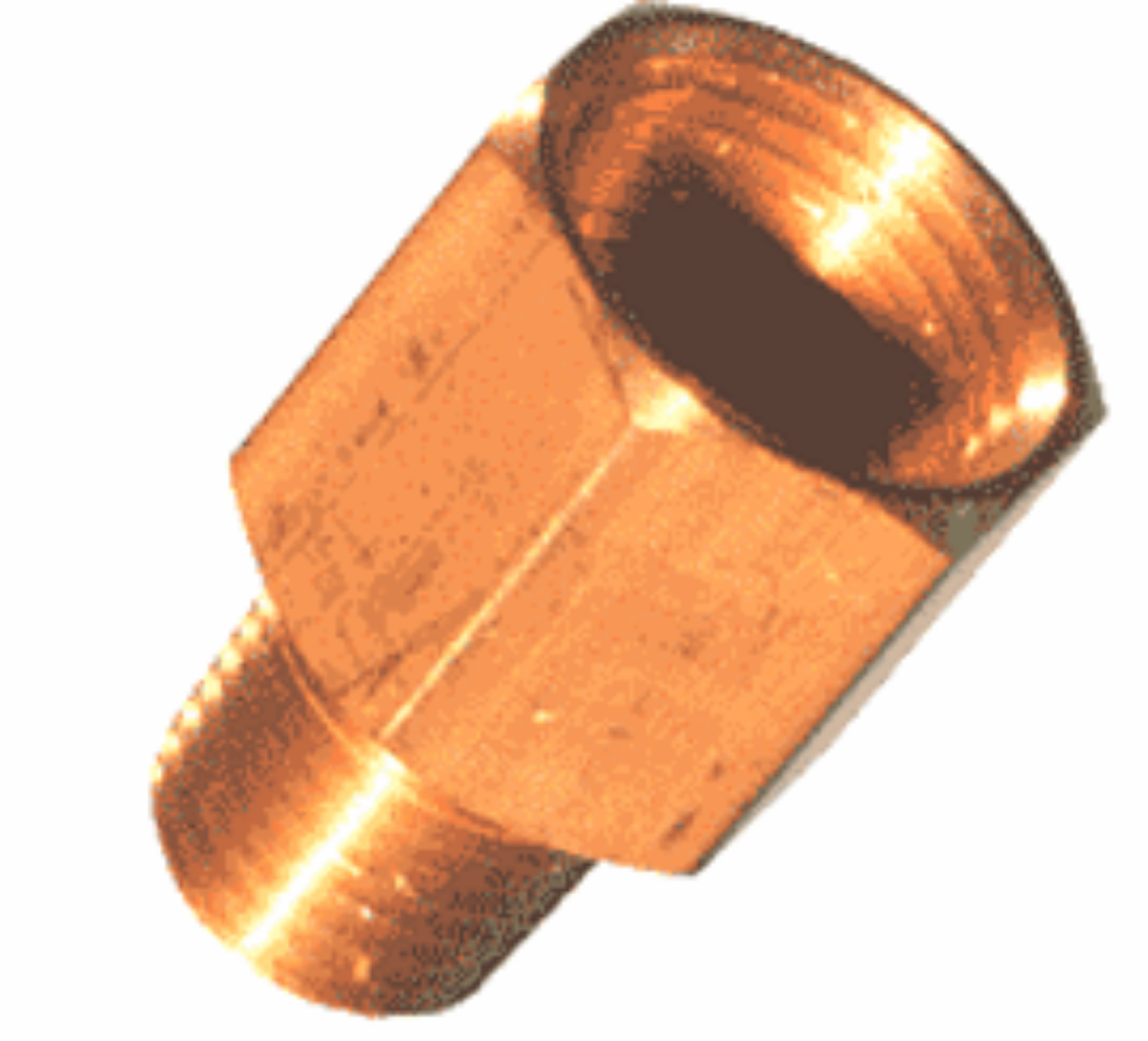 Picture of Adaptor, Brass, 1/8" NPT Male x 1/8" BSPT Fem