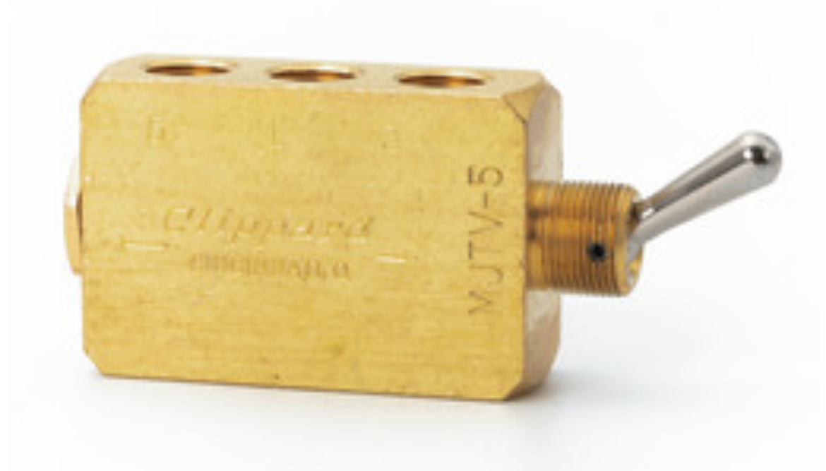 Picture of Air Switch, Clippard, 4 Way, 5 ports, Normally Closed