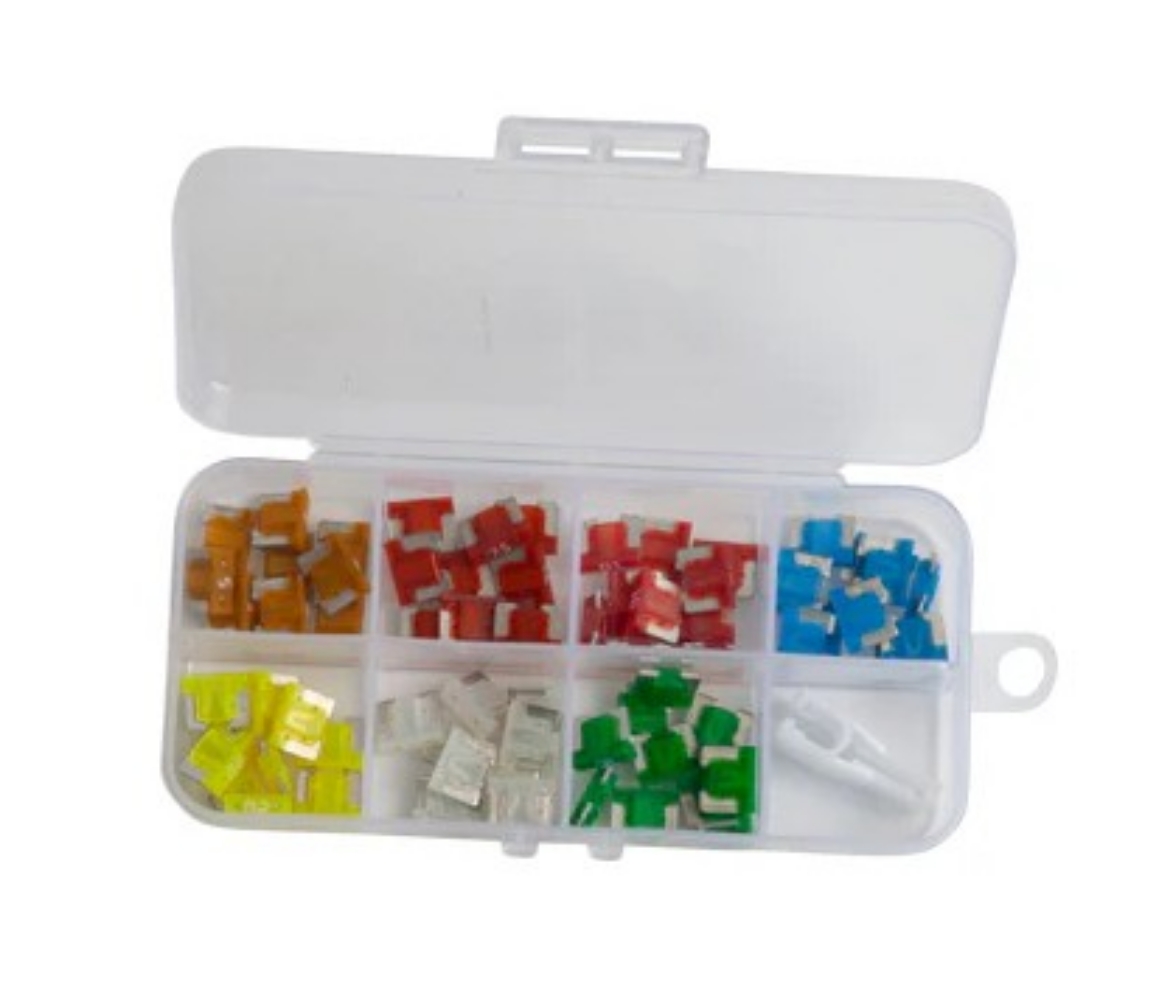 Picture of Fuse Kit Low Profile Mini Blade 5A-30A 70 Pieces with Fuse Puller