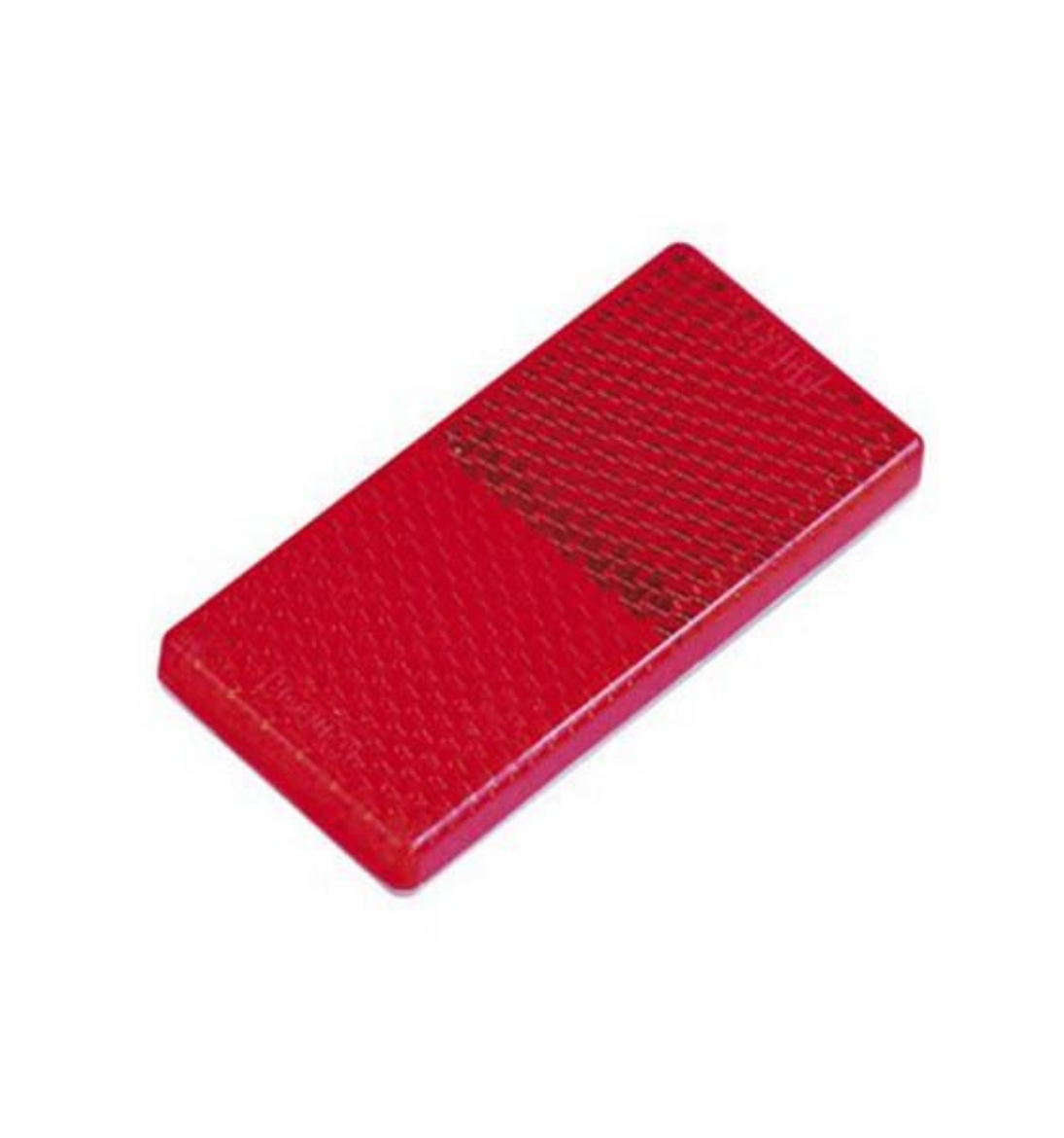 Picture of Reflector Red Rect. BR61 Series 88 X 35 X 9mm Self Adhesive Twin Pack
