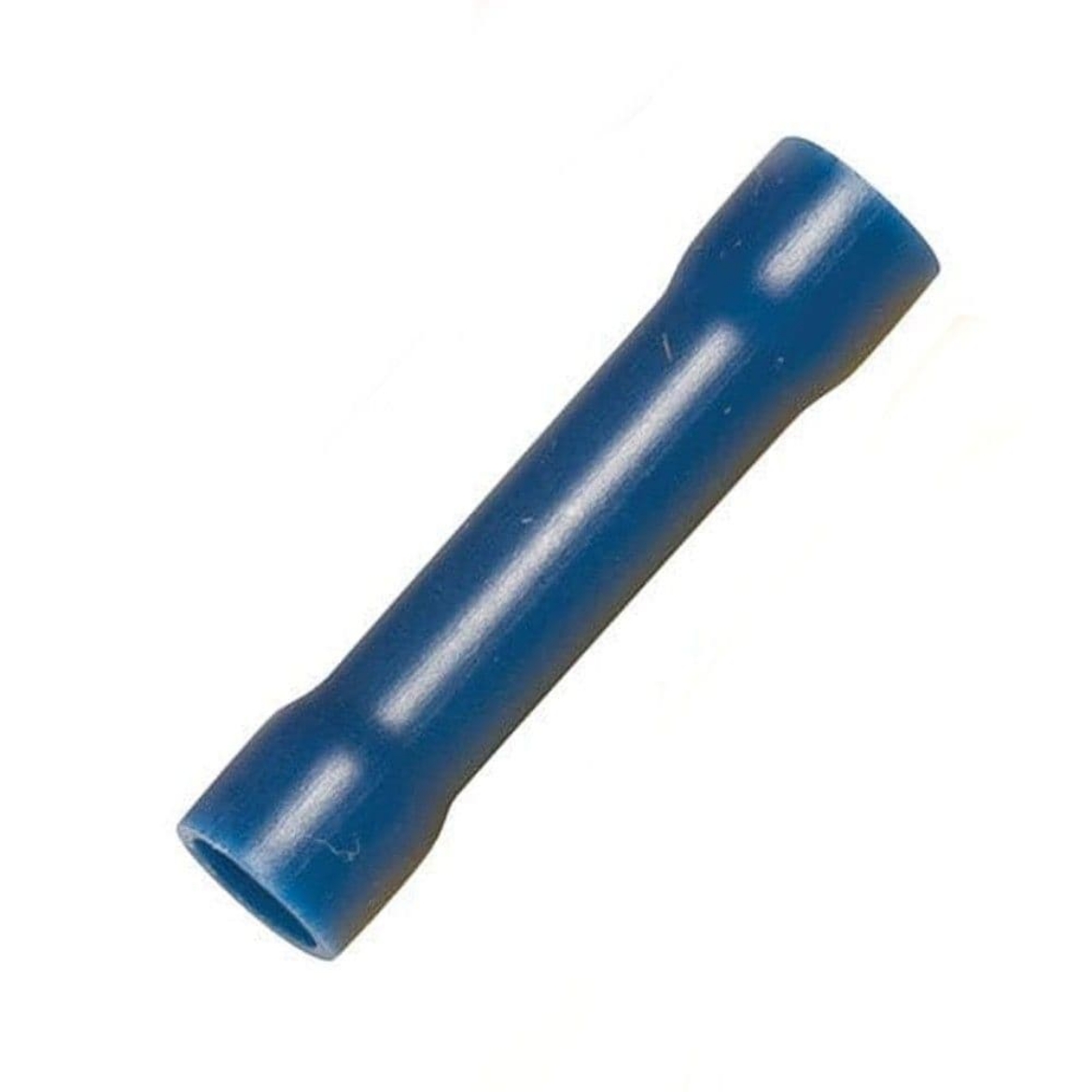 Picture of Crimp Terminal, Butt Joiner, Blue, 4mm, Pkt.100 (Alt. QKC31)