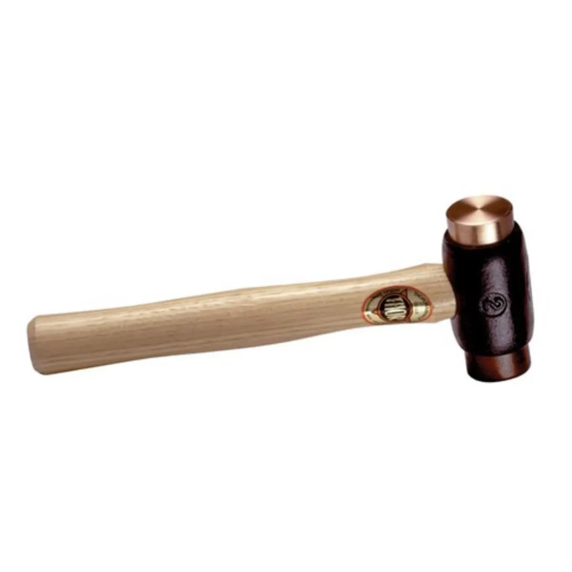 Picture of 1070G COPPER/RAWHIDE HAMMER #2 (2-1/2LB) 38MM FACE WOOD HNDL TH212