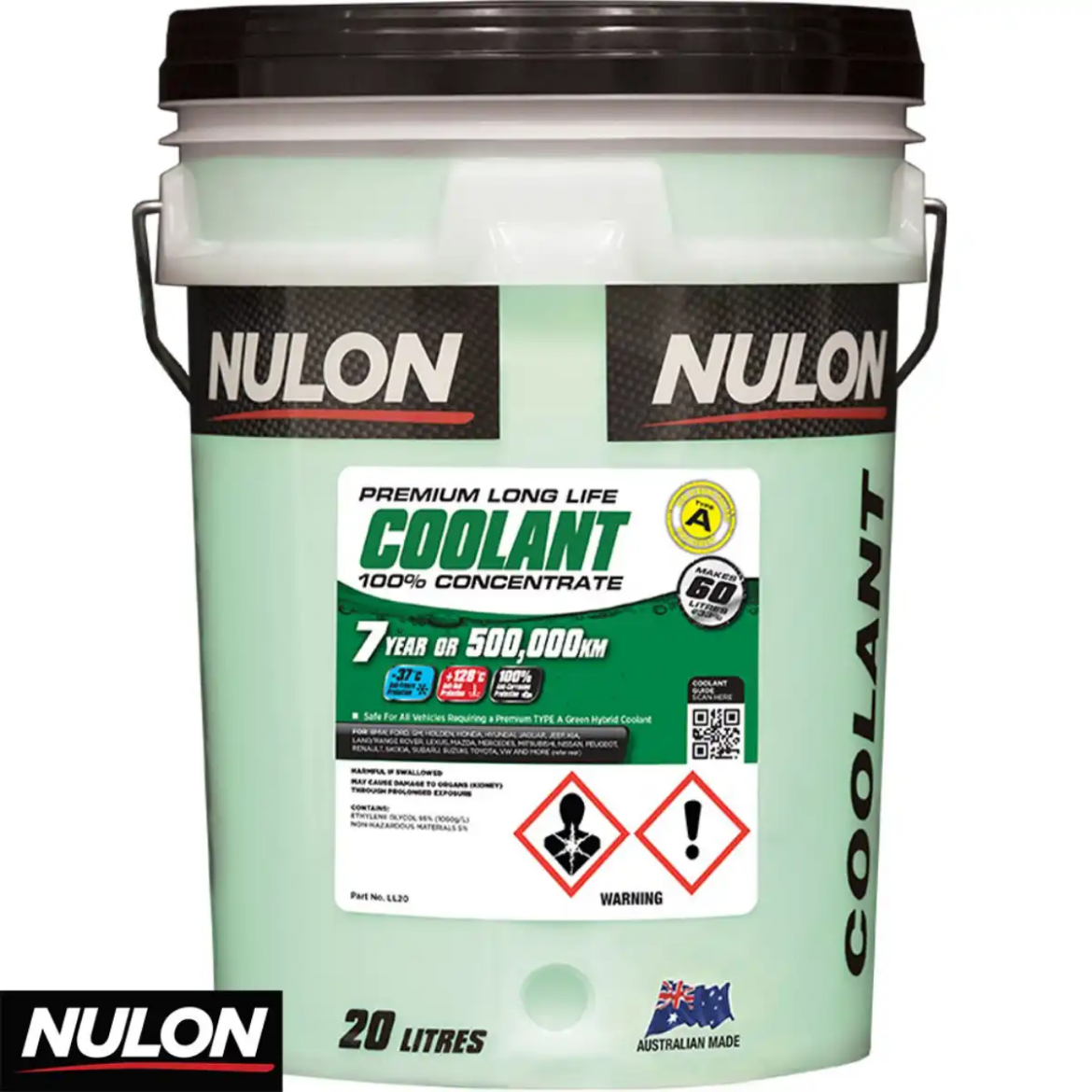 Picture of Coolant, NULON, Concentrate, Long Life 20L (Green)
