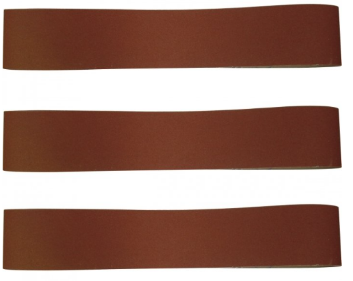 Picture of Linishing Belt, 1220 x 100mm (48" x 4"), Aluminium Oxide, 40 Grit, Pkt.3