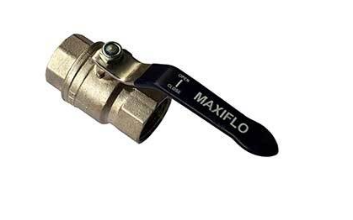 Picture of Ball Valve, Brass GP with S/S Lever, F/F, 2 1/2" BSP